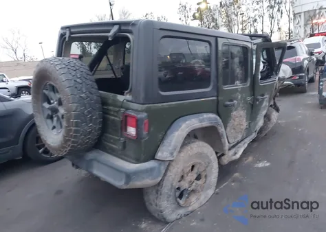 2021 Jeep Wrangler Unlimited Willys 4X4 from USA, damaged, VIN 1C4HJXDM8MW623357